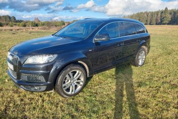 Audi Q7 3.0TDI ! S-Line ! Czarne ! Zarejestrowane !