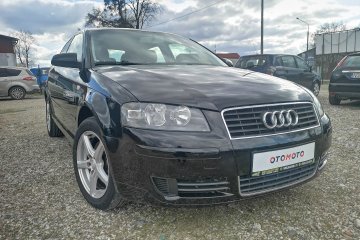 Audi A3 8P 1.6 Mpi 102km ! Czarne ! Sprowadzone !