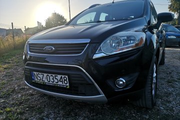 Ford Kuga 2.0 TDCI 136KM ! Czarny ! Półskóry ! 4X4 ! Zarejestrowany !