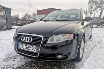 Audi A4 B7 1.9 TDI 115 KM ! Czarna ! Zarejestrowana !