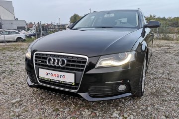 Audi A4 B8 2.0TDI 170KM Quattro ! Czarne ! Zrejestrowana !